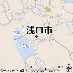 岡山県浅口市鴨方町深田1105周辺の地図