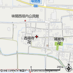 奈良県磯城郡田原本町味間864周辺の地図