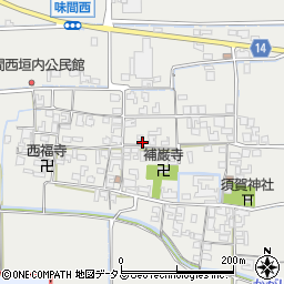 奈良県磯城郡田原本町味間832周辺の地図