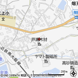 奈良県香芝市畑2丁目766周辺の地図