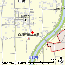 奈良県北葛城郡広陵町百済921周辺の地図