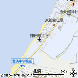 株式会社神田鉄工所周辺の地図
