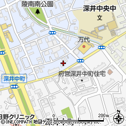 大阪府堺市中区深井北町3472周辺の地図