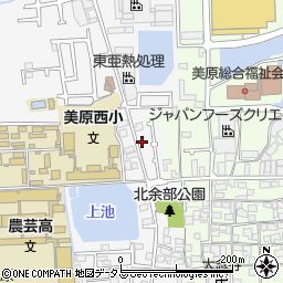 大阪府堺市美原区太井688-3周辺の地図