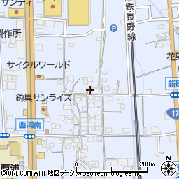 大阪府羽曳野市西浦1392周辺の地図