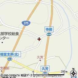 広島県東広島市福富町久芳3792周辺の地図