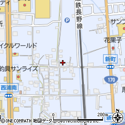 大阪府羽曳野市西浦1399周辺の地図