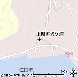 長崎県対馬市上県町犬ケ浦209周辺の地図