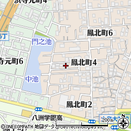 朴井診療所周辺の地図