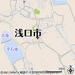 岡山県浅口市鴨方町深田606周辺の地図