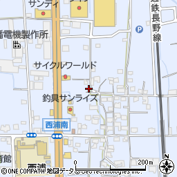 大阪府羽曳野市西浦1502周辺の地図