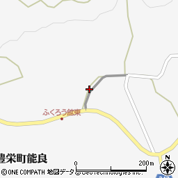 広島県東広島市豊栄町能良1054-2周辺の地図