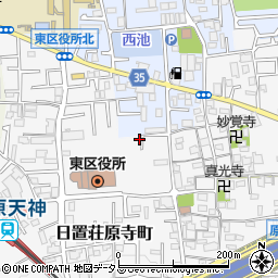 大阪府堺市東区日置荘原寺町204-20周辺の地図