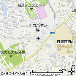 大阪府堺市東区日置荘西町7丁6周辺の地図