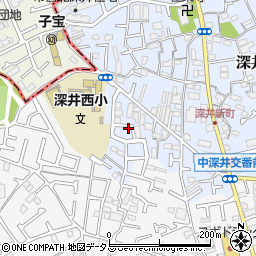 大阪府堺市中区深井北町962-24周辺の地図