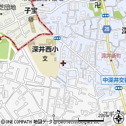 大阪府堺市中区深井北町962-20周辺の地図