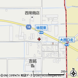 奈良県磯城郡田原本町味間313周辺の地図