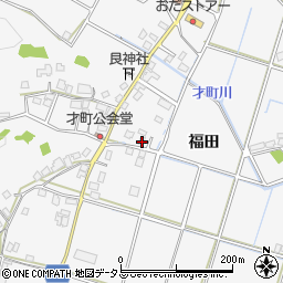 広島県福山市芦田町福田318-5周辺の地図