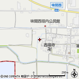 奈良県磯城郡田原本町味間876-4周辺の地図