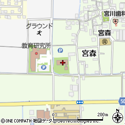 奈良県磯城郡田原本町宮森258周辺の地図