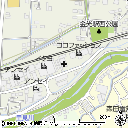 岡山県浅口市金光町占見新田216-7周辺の地図