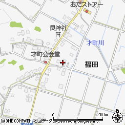 広島県福山市芦田町福田318周辺の地図