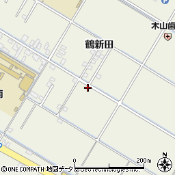 岡山県倉敷市連島町鶴新田1552周辺の地図