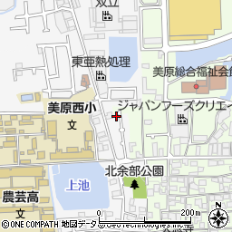 大阪府堺市美原区太井689-24周辺の地図