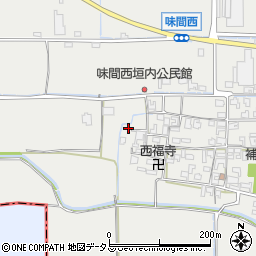 奈良県磯城郡田原本町味間876-6周辺の地図