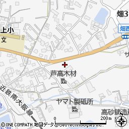 奈良県香芝市畑2丁目779周辺の地図