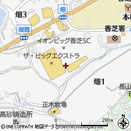 奈良県香芝市畑2丁目1514周辺の地図