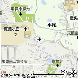 奈良県北葛城郡広陵町安部841-21周辺の地図