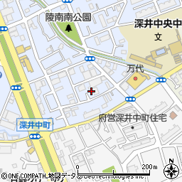 大阪府堺市中区深井北町3439周辺の地図