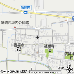 奈良県磯城郡田原本町味間858周辺の地図