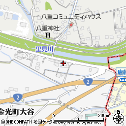 岡山県浅口市金光町大谷2436周辺の地図