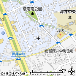 大阪府堺市中区深井北町3429周辺の地図