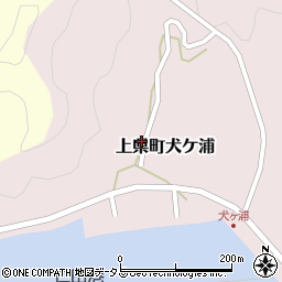 長崎県対馬市上県町犬ケ浦197周辺の地図