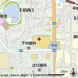 香芝中央鍼灸整骨院周辺の地図