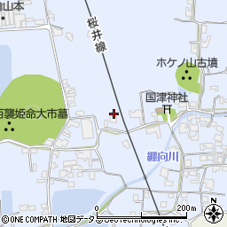 奈良県桜井市箸中1093周辺の地図
