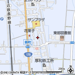 大阪府羽曳野市西浦1603-31周辺の地図