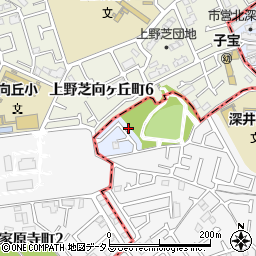 大阪府堺市中区深井北町858-12周辺の地図