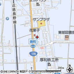 大阪府羽曳野市西浦1600-13周辺の地図