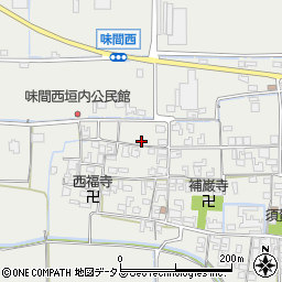 奈良県磯城郡田原本町味間857周辺の地図