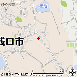 岡山県浅口市鴨方町深田554周辺の地図