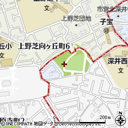 大阪府堺市中区深井北町843周辺の地図