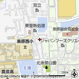 大阪府堺市美原区太井684-20周辺の地図