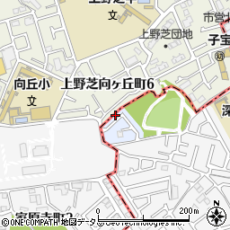 大阪府堺市中区深井北町858-8周辺の地図