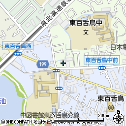 堺市農協東百舌鳥支所周辺の地図