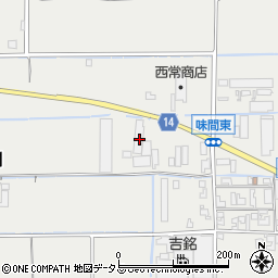 奈良県磯城郡田原本町味間303周辺の地図