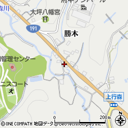 広島県広島市安佐北区可部町勝木2320周辺の地図